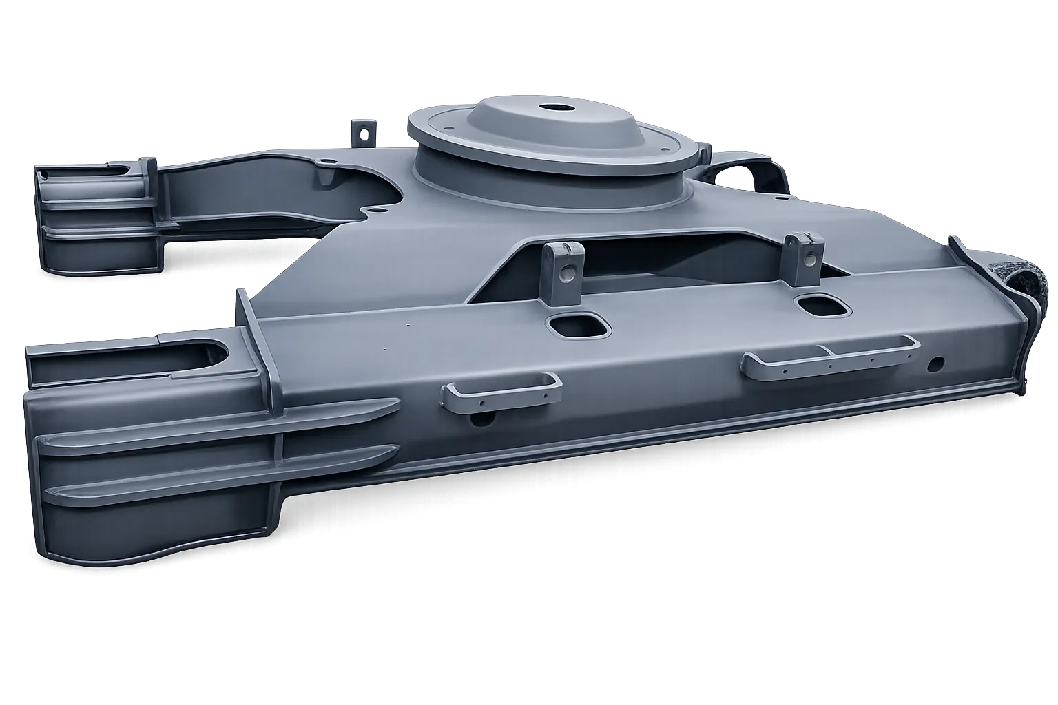 Excavator Lower Frame Assembly